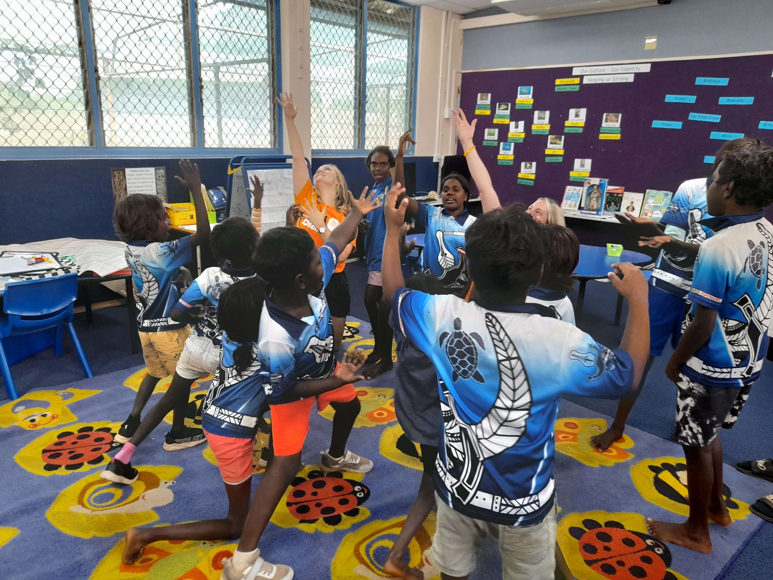 Mind Blank works with a school community in the Northern Territory.